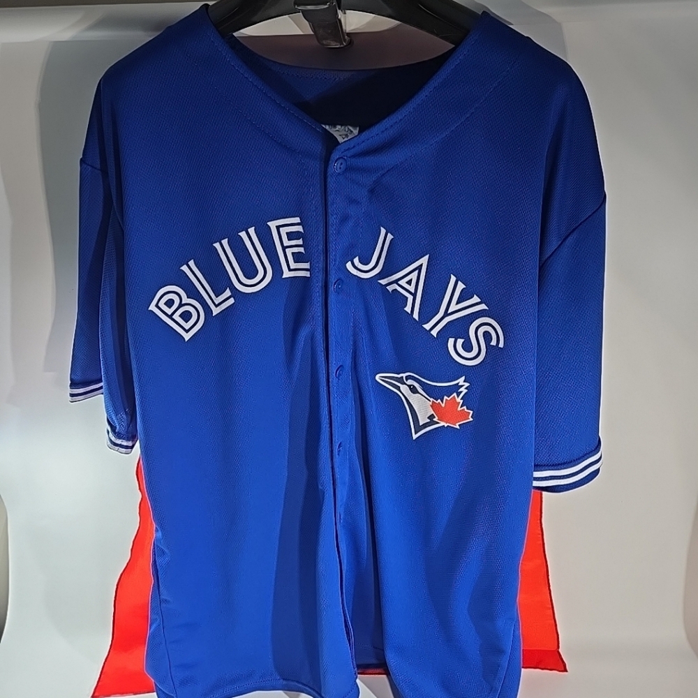 Tortonto Blue Jays Kevin Pillar Superman Rogers Centre Giveaway Jersey XL